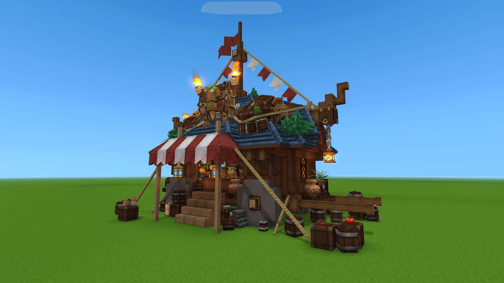 Wandering Merchant Wagon