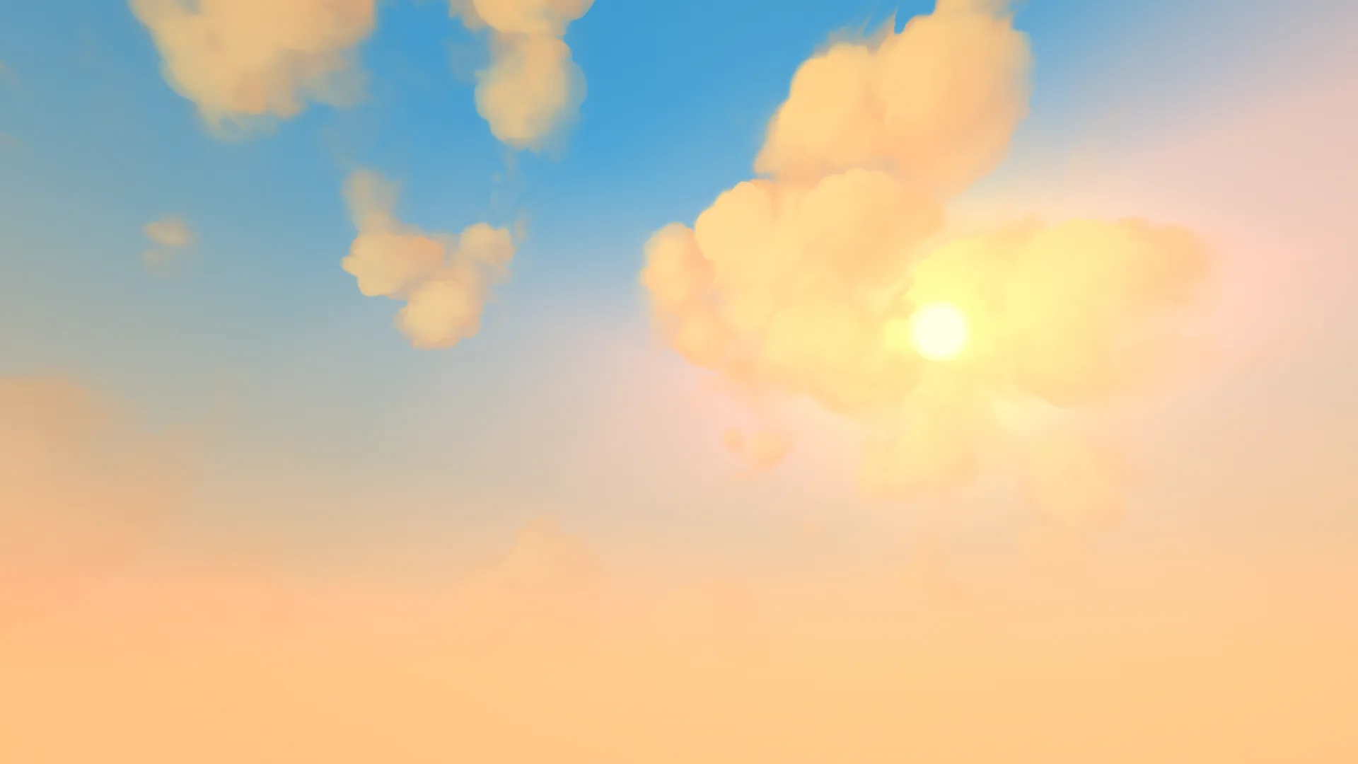 Sunlit Clouds